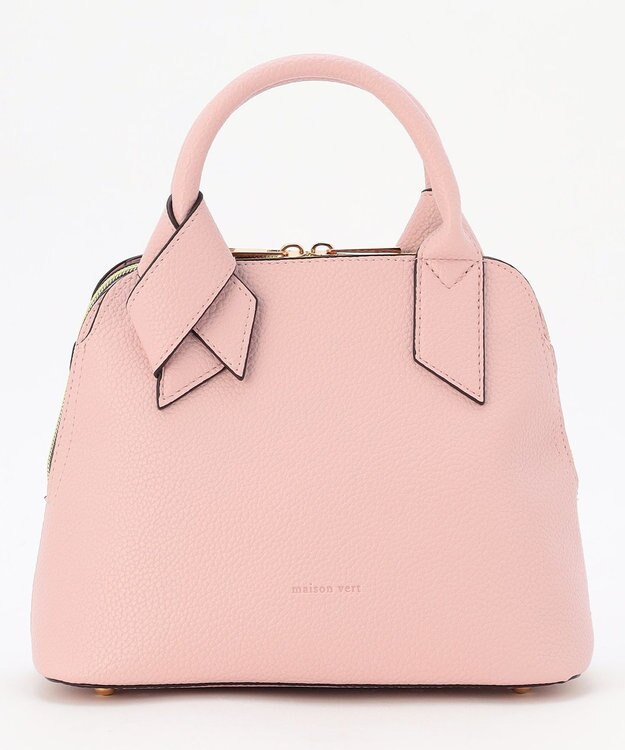 LA BAGAGERIE 【maison vert】 【超軽量/多収納】リボンハンドル2WAYバッグ コーラル