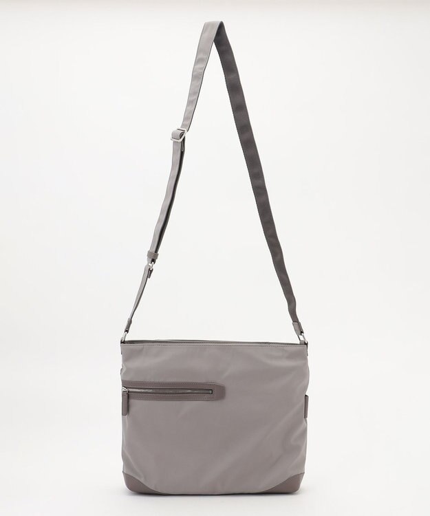 Y'SACCS アシメファスナーポケットショルダー グレージュ