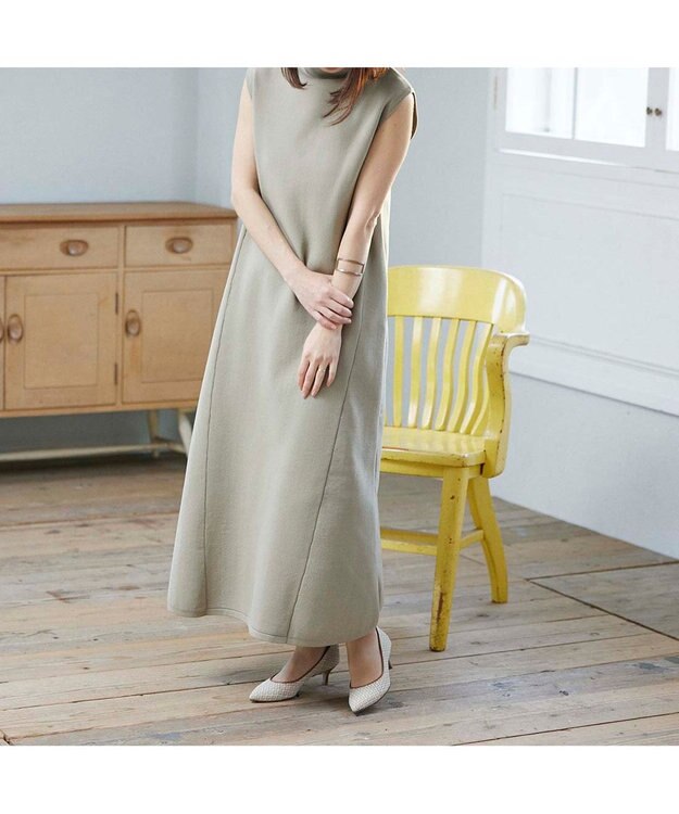 MODE ET JACOMO <carino>レースデザインパンプス ベージュ