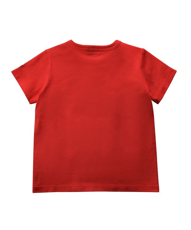 MIKI HOUSE HOT BISCUITS ワンポイント半袖Tシャツ＆ローカットソックスギフトセット【BOX付き】 赤