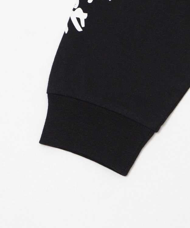 WEGO 【2点セット】アクセ付きアンサンブルグラフィックT（長袖） ホワイト