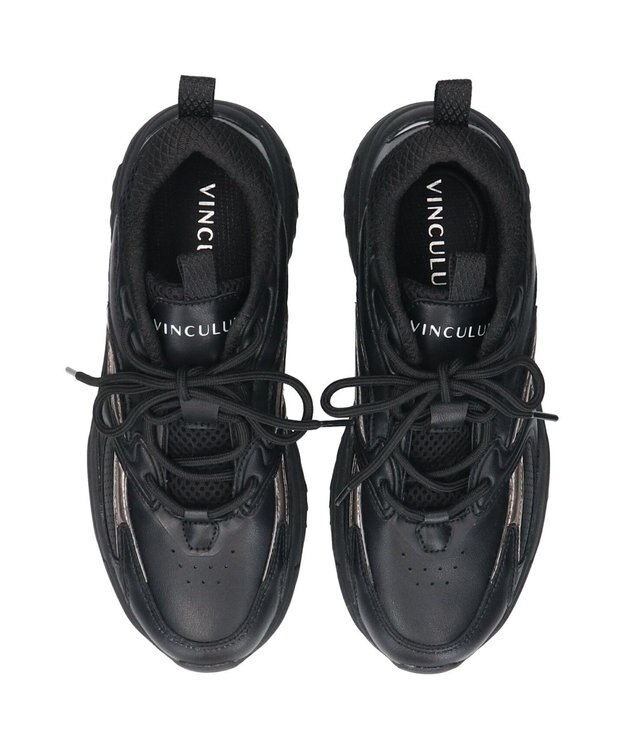 Bridget Birkin 【VINCULUM】メタリックコンビスニーカー ブラック