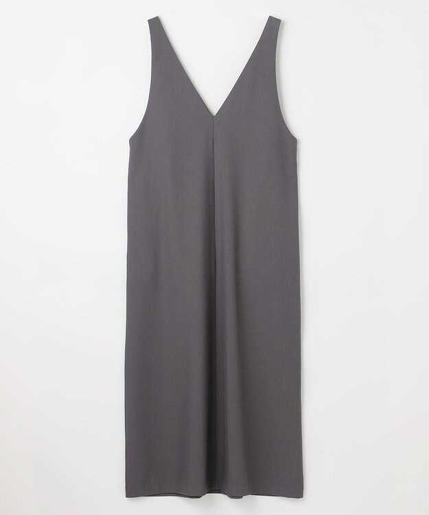 ANY L イージーケアジャンパースカート グレー