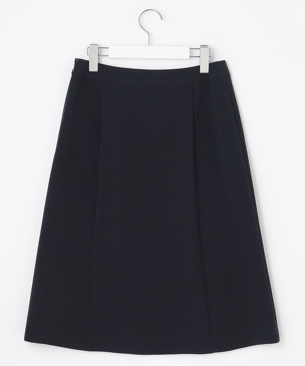 J.PRESS LADIES 【洗える】セラテリーダブルクロス フレアー スカート ネイビー系