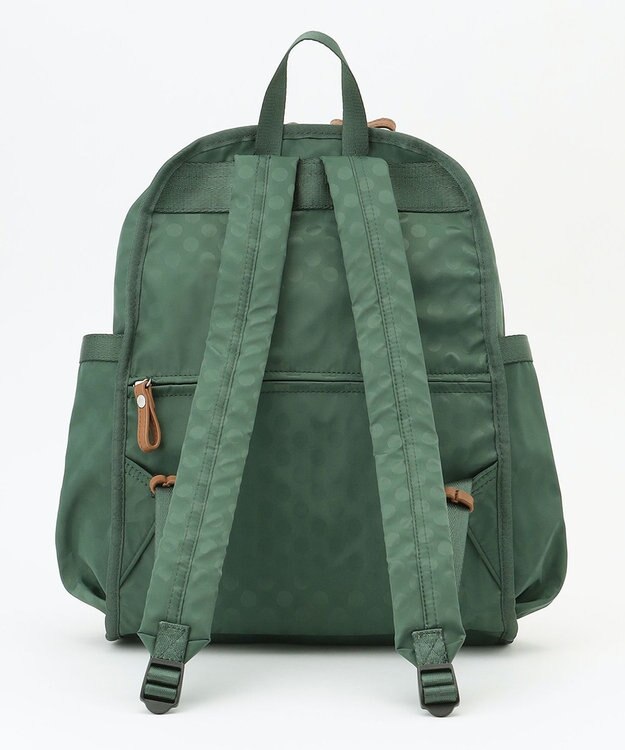 Y'SACCS 撥水ナイロンテープデザインスクエアバックパック ダークグリーン