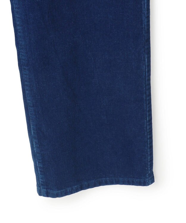 BEIGE， 【洗える・Precious 11月号掲載】BANGS / コットンコーデュロイバギーパンツ Indigo