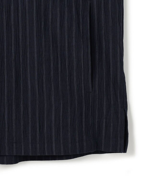 JOSEPH HOMME 【新素材】エアリッジストレッチ ポケット付レギュラーカラー半袖シャツ ネイビー系1