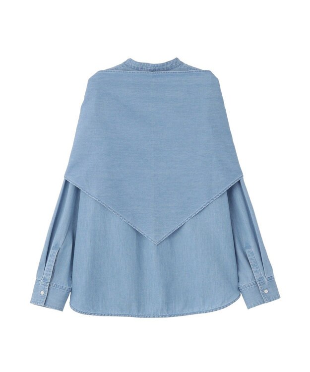 AMERICAN HOLIC スカーフセットデニムシャツ Light Indigo