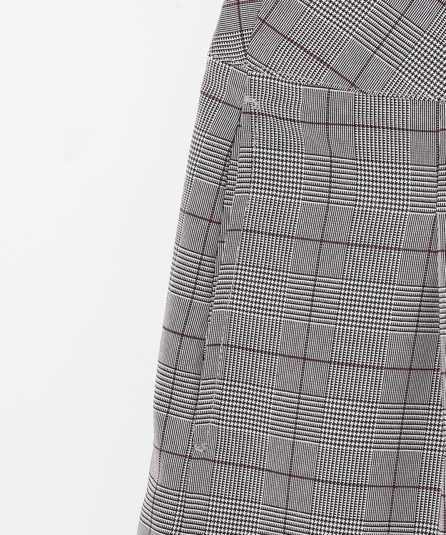 組曲 KIDS 【150-170㎝】 グレンチェックキュロット グレー