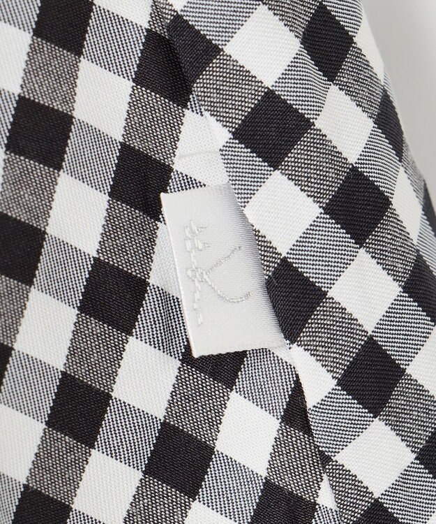 組曲 KIDS 【110-140㎝】フレアーギンガム ショートパンツ ブラック系3