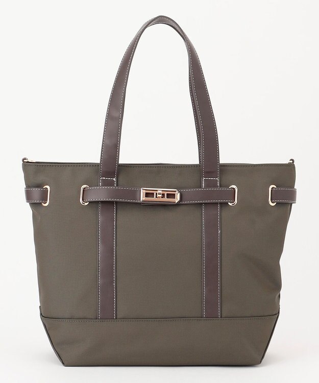 LA BAGAGERIE ベルテッド2WAYトート グレー