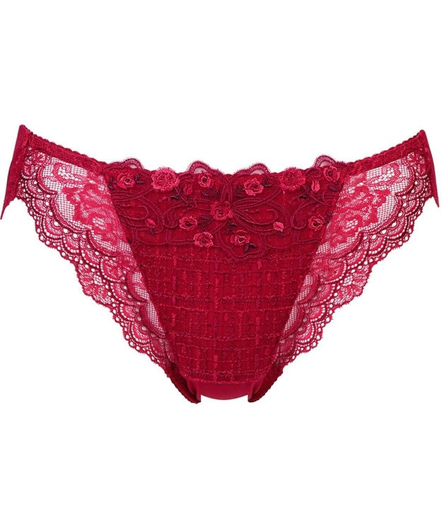 Wing ショーツ Wing Lesiage PB2960とペア 【2960シリーズ】 はきこみ丈あさめ PF2960 ウイング／ワコール レッド