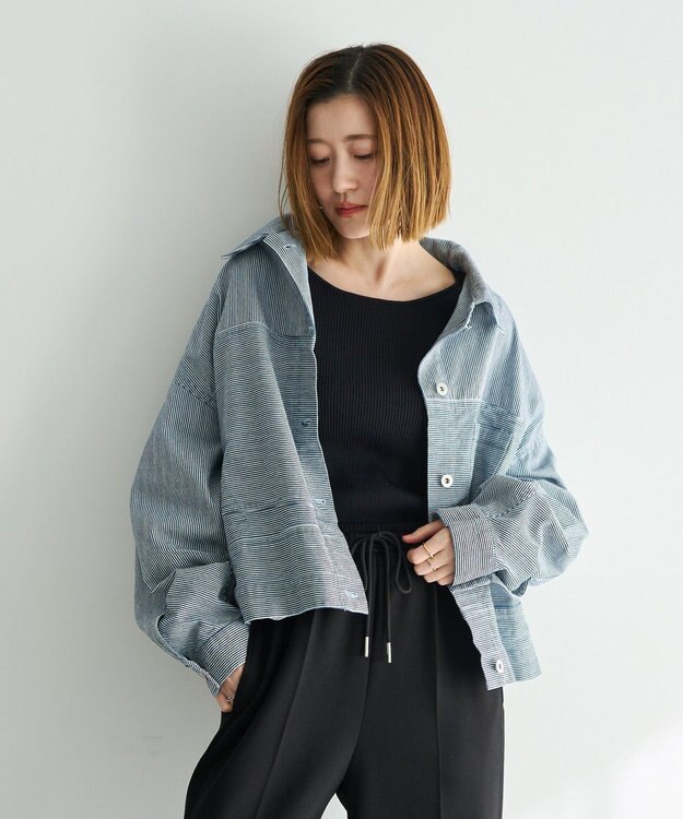 YECCA VECCA 2wayインバーテッドジャケット Hickory