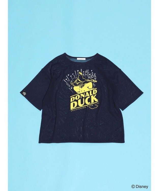 Green Parks ドナルドダック９０ｔｈ／シアーニットプルオーバー Navy