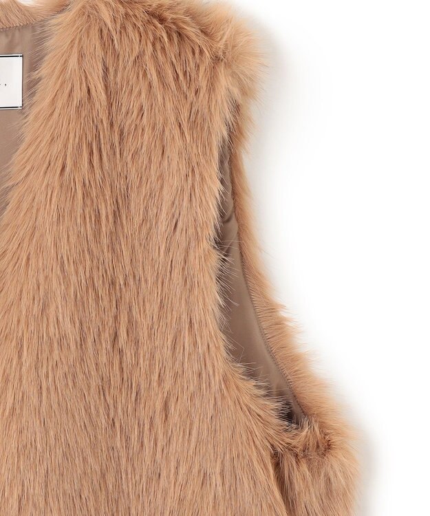 BEIGE， 【Precious 11月号掲載】ELSA / フェイクファージレ Taupe