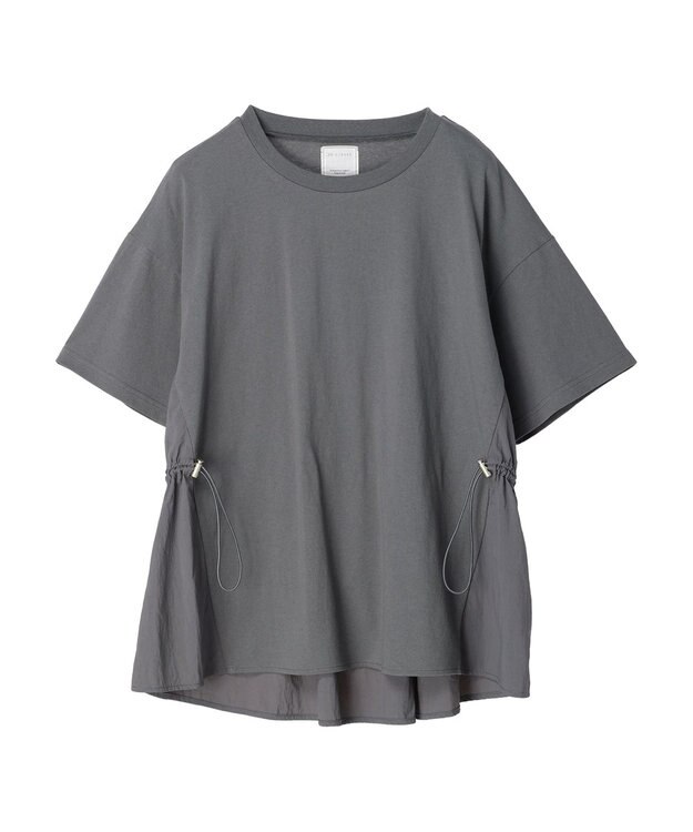 Green Parks 脇ドロストドッキングプルオーバー Gray