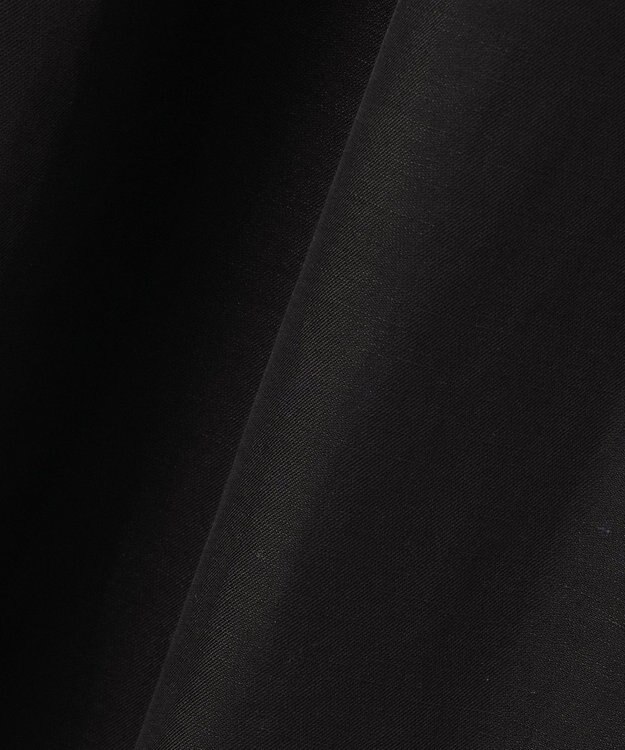 BEIGE， BERNARD / リネン混 ゴールドジップ ハイウエススカート Black