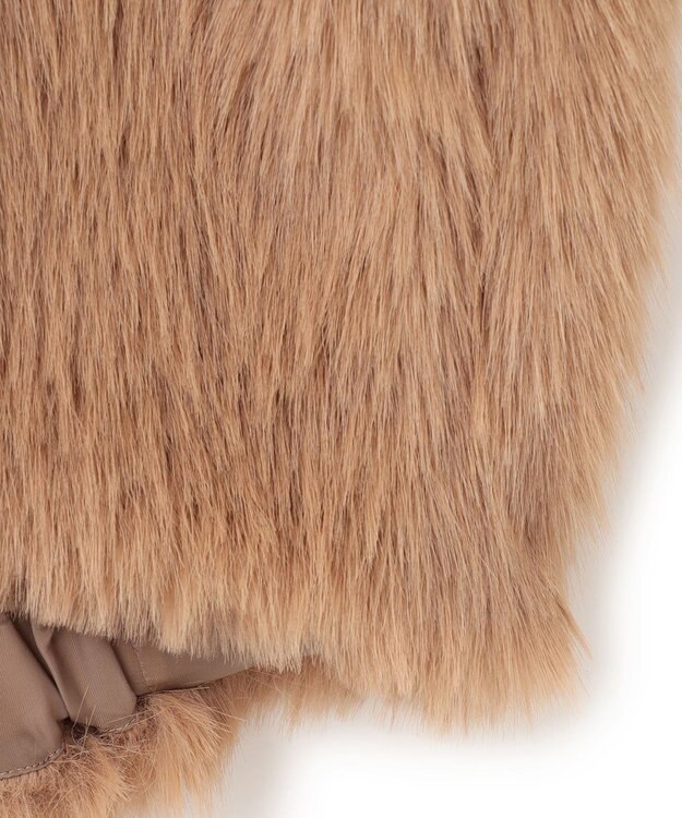 BEIGE， 【Precious 11月号掲載】ELSA / フェイクファージレ Taupe