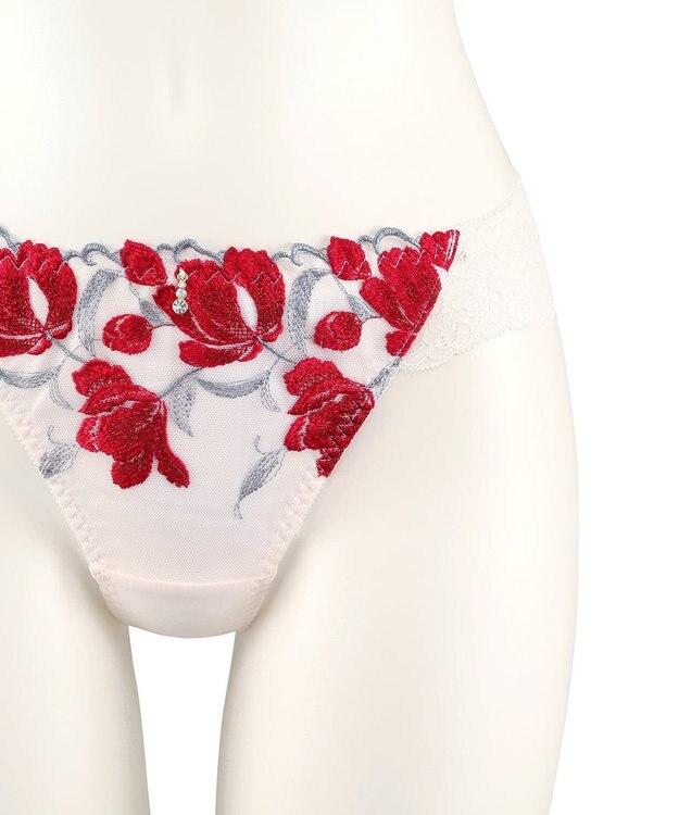 San-ai Resort（三愛水着楽園） エレガントコレクション【2407】Tショーツ レッド