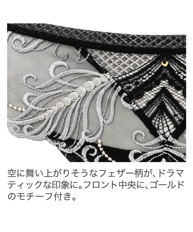 BRADELIS New York 【BRADELIS New York】　ヴィオラスタイルパンティ24A1 ブラック