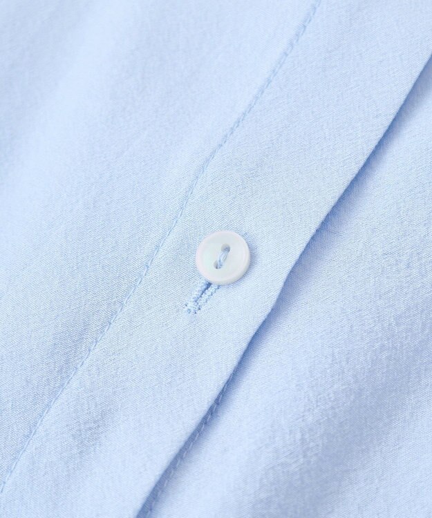 Green Parks 裾レイヤードショートスリーブシャツⅡ Sax