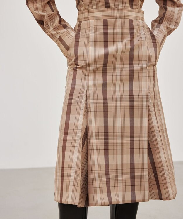 BEIGE， ARUMS / タック入りスカート Beige