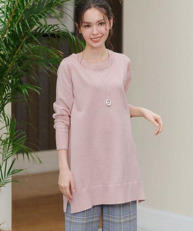 Tiaclasse 【安田美沙子さん着用・2way】オーバルパールロングネックレス シルバー