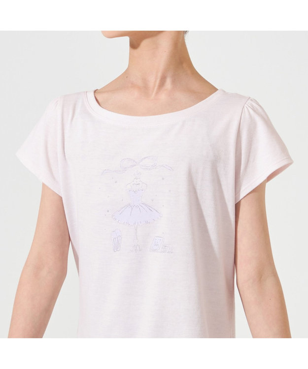 Chacott Tシャツ ロイヤルピンク