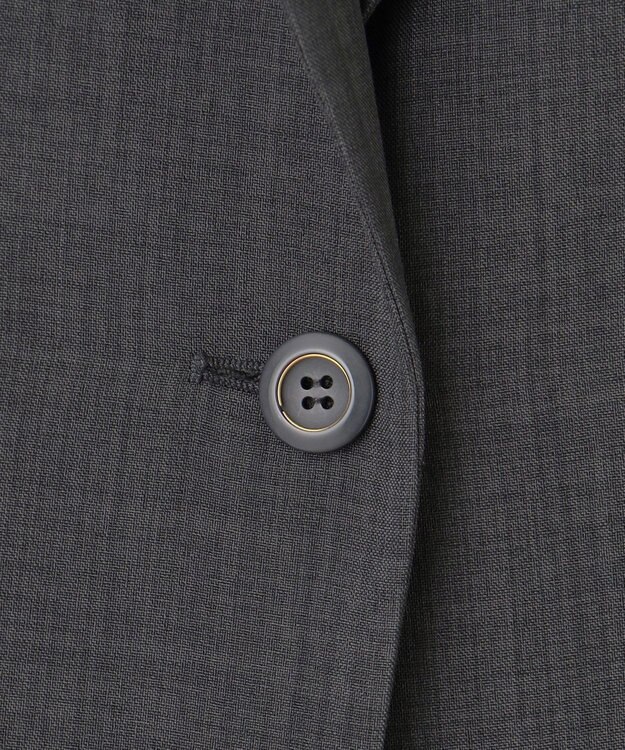 ANY SIS 【セットアップ可】ドライタッチクール ジレ チャコールグレー