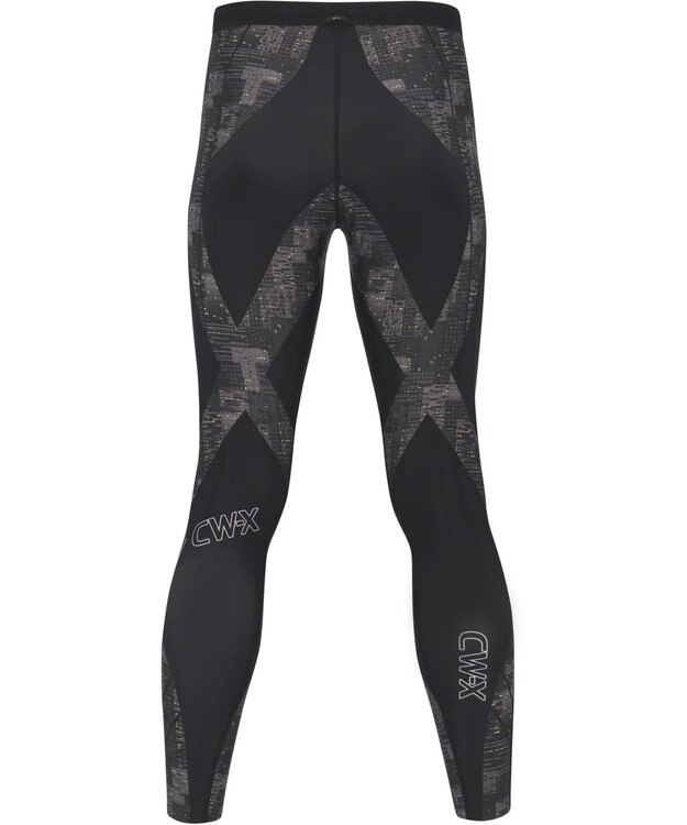 CW-X 【MEN】 スポーツタイツ 下半身フルサポート ジェネレーターモデル2.0 吸汗速乾 抗菌防臭 HZO699 /ワコール シルバーグレー