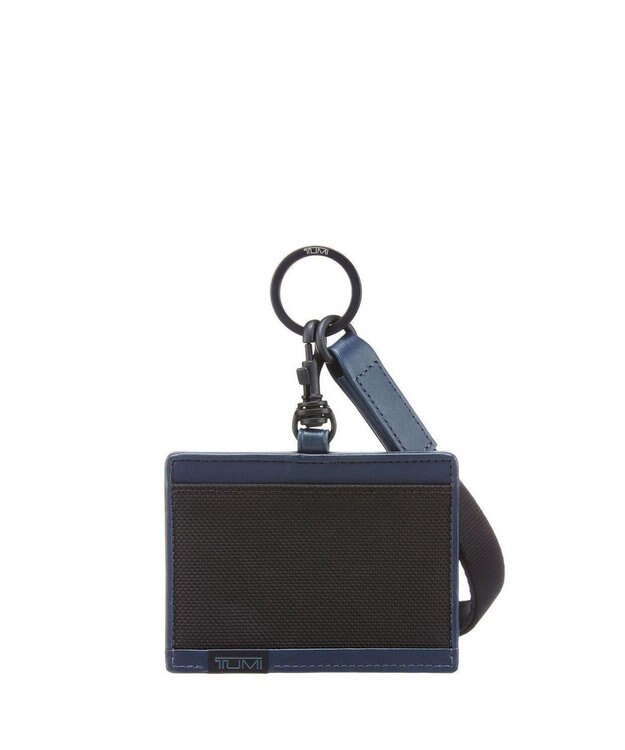TUMI ALPHA ID・ランヤード ブラック/ネイビー