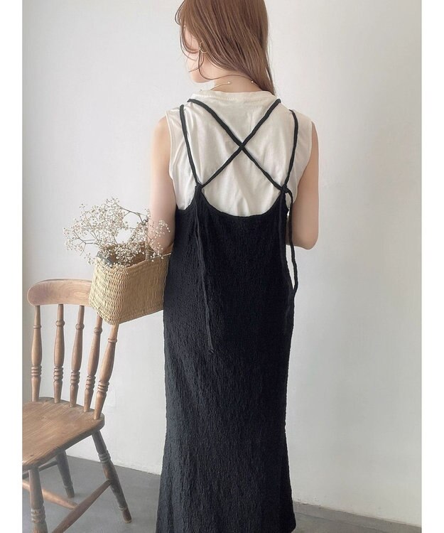 Green Parks ＪＱＤカットワンピース Black