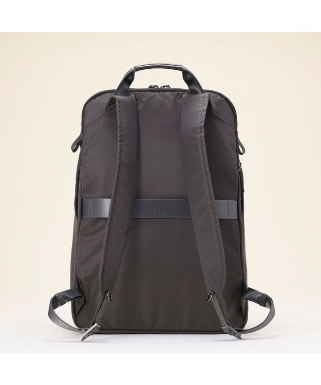 ACE BAGS & LUGGAGE 【雑誌掲載】W&.Day/Night ポッケス スリムリュック A4サイズ 14.0インチPC収納 15277 ダブルアンドデイナイト マザーズバッグ チャコールグレー