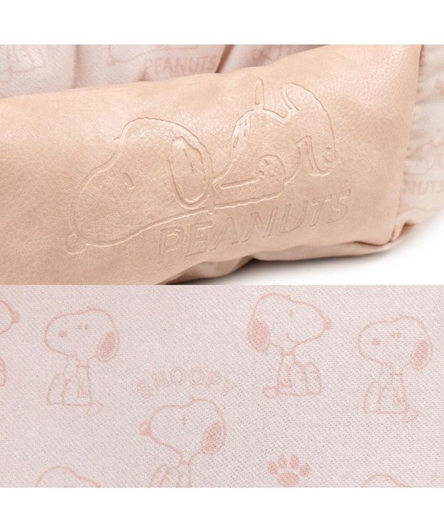 PET PARADISE スヌーピー 淡色カドラー Ｌ ベージュ