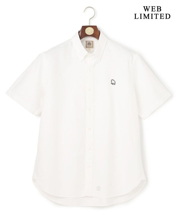 J.PRESS MEN また欲しくなる理由がある【WEB限定】バックブル 半袖シャツ / B.D. _26年モデル ホワイト系