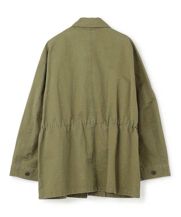 NAVE 【ReNAVE・セットアップ可/洗える】コットンリネンカルゼ ジャケット カーキ系