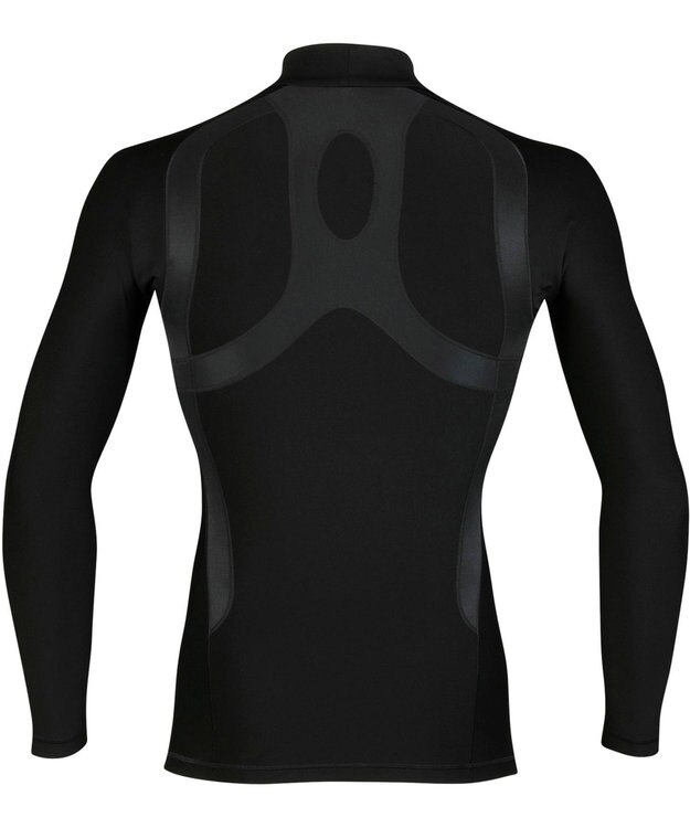 CW-X 【MEN】 CW-X メンズ 機能性トップス 【JYURYU TOP】 長袖 肩が動かしやすくなる 運動時の疲労を軽減 ゴルフ 球技 マラソン 保温(本体) JAO789 /ワコール ブラック