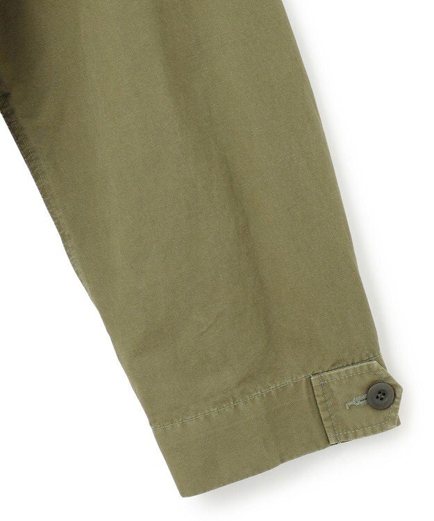 NAVE 【ReNAVE・セットアップ可/洗える】コットンリネンカルゼ ジャケット カーキ系