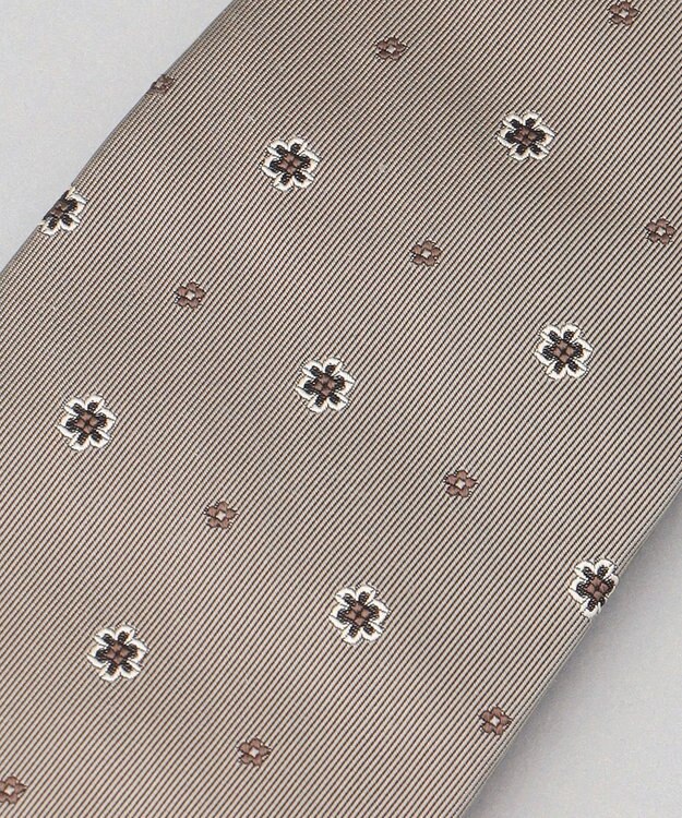 GOTAIRIKU GOTAIRIKU別注【日本製】シルク ネクタイ_小紋柄 ベージュ系8