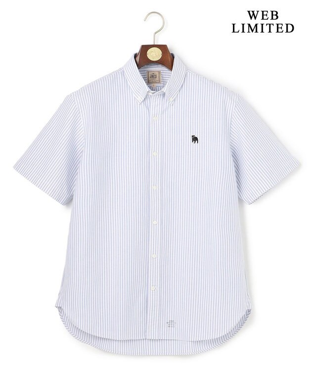 J.PRESS MEN また欲しくなる理由がある【WEB限定】バックブル 半袖シャツ / B.D. _26年モデル ブルー系1