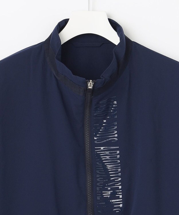 23区GOLF 【MEN】【ストレッチ・撥水】ストレッチタフタ ブルゾン ネイビー系