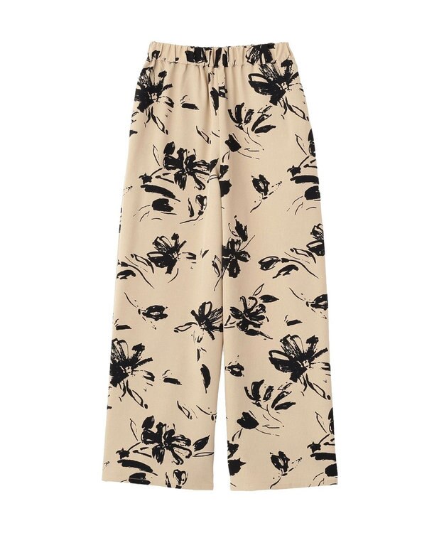 AMERICAN HOLIC 【WEB限定】アソートギャザー柄パンツ Beige