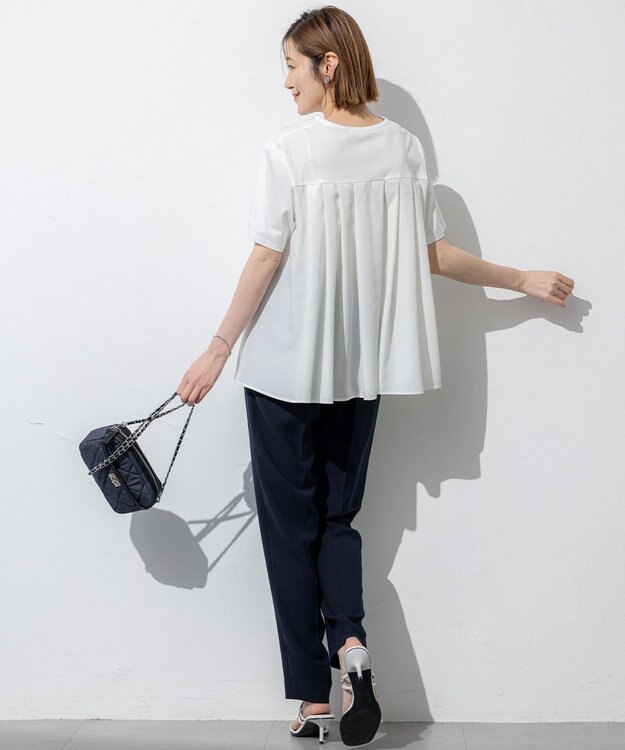 23区 【Oggi3月号掲載】デニム キルティング ショルダーバッグ ネイビー系