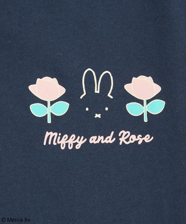 earth music&ecology ｍｉｆｆｙ／ｅａｒｔｈ　Ｒｏｓｅ　ｒｉｎｇｅｒ　Ｔｅｅ Navy