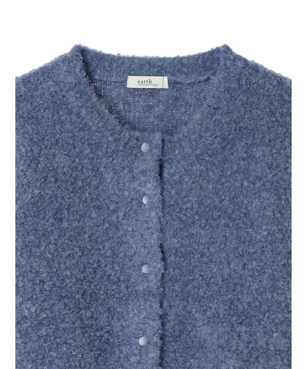 earth music&ecology ブークレカーディガン Dark Blue