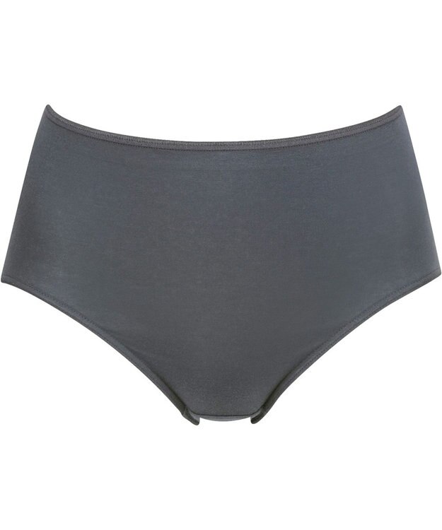 Wing ショーツ 【綿の贅沢 オーガニック】 はきこみ丈ふかめ EC3000 ウイング／ワコール ダークブラウン