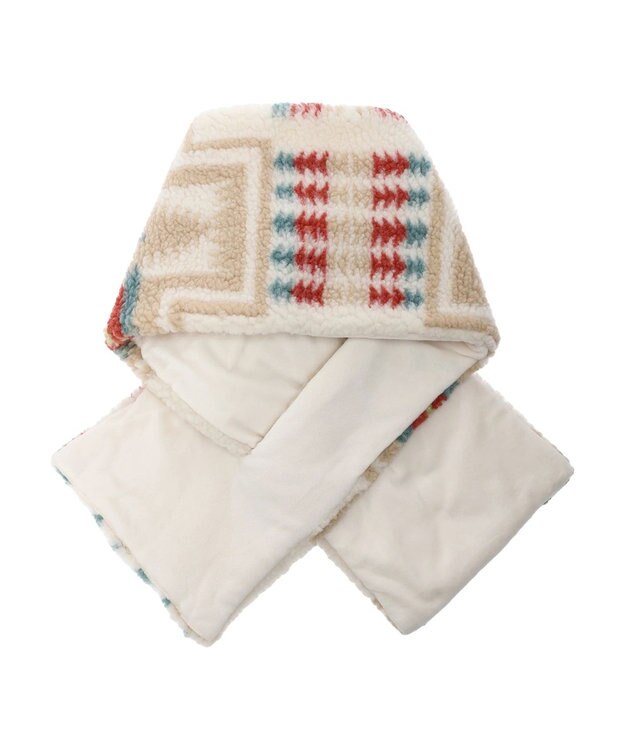 Green Parks ■ＰＥＮＤＬＥＴＯＮ　ＢＯＡ　ＭＵＦＦＬＥＲ Off White