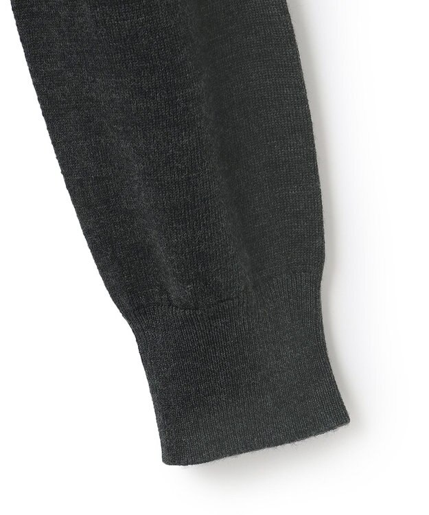 J.PRESS MEN モックネック ニット グレー系
