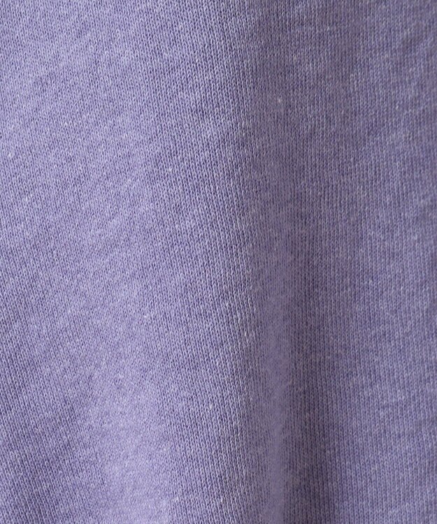 Green Parks ウ゛ィンテージ風ｚｉｐ裏毛カーディガン Purple