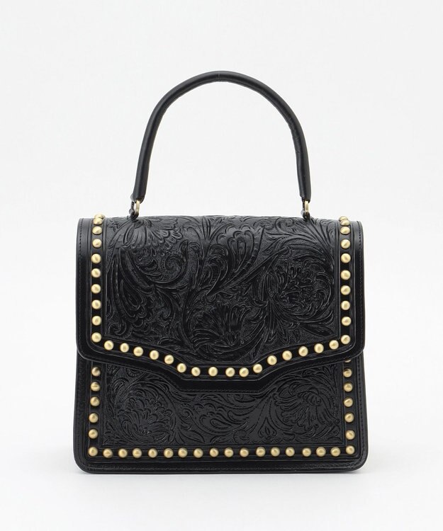 GRACE CONTINENTAL Studs Shoulder ブラック